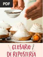 Glosario de Repostería