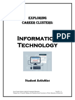 ACE Leon Transitions Unit 2G Career Clusters Information Technology