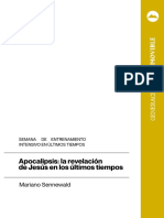 La Revelación de Jesús en Los Últimos Tiempos 2022 (Alumno) PDF