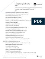 Mandatory and Non-Mandatory Documents and Records For ISO 27001