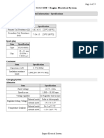 SANTAFE (DMA) 2013 G 2.4 GDI Engine Electrical System