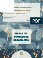 Etapas Del Proceso de Negociación