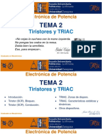 Tema 2: Tiristores y TRIAC