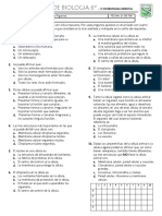 Examen de Ciencias Naturales