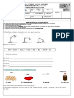 Trabalho de Recuperação