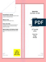 Cover Template - Left To Right: Hardcover Book