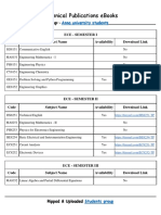 ECE - Technical Publication Ebooks Links