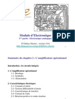 Cours Electronique Analogique CH 2 AO