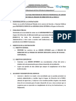 TDR Asesor Externo Dirección Ugelu