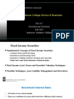 Providence College School of Business: FIN 417 Fixed Income Securities Fall 2021 Instructor: Matthew Callahan