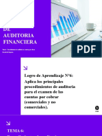 Tema 6 - Principios de Auditoria Financiera