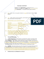 Sample Purchase Agreement