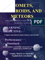 Comets, Asteroids, and Meteors