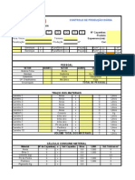 Folha Controle de Produção