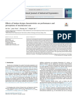 International Journal of Industrial Ergonomics: Da Tao, Juan Yuan, Shuang Liu, Xingda Qu