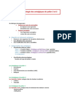 UE 2.11 Pharmacologie Des Antalgiques de Palier 2 Et 3