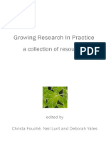 Growing Research in Practice - A Collection of Resources