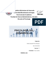 Psicología Del Desarrollo (Ensayo)