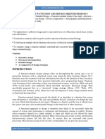 Unit Iv Function and Service Oriented Designs