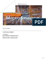 Restitution Du Module Microfinance