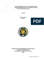 Kajian Pengaruh Pemakaian Katalis (Koh) Pada Proses Produksi Biodiesel Dengan Menggunakan