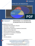 Clase 1. Econometria de Los Negocios