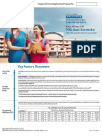 POS Goal Suraksha: Key Feature Document