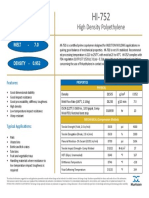 High Density Polyethylene: Melt - 7.0