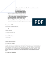 Composition of WPC