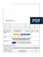 NFW-22-E06-GP-C-017-A, Asphalting For Tank Foundation Procedure