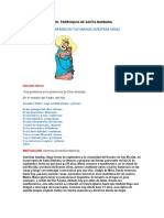 CATEQ 1 y 2 AÑO TEMA 12 CONSAGRACION A LA VIRGEN