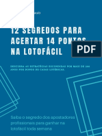 12 Segredos para Acertar 14 Pontos Na Lotofacil