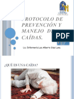 Protocolo de Prevención y Manejo de Caídas