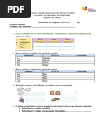 Evaluaciones 4º Año