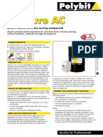 Polycure AC: Acrylic Based Concrete Curing Compound