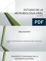 Estudio de La Microbiologia Oral