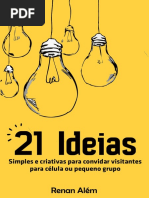 21 Ideias Simples e Criativas para Convidar Visitantes para Célula Ou Pequeno Grupo