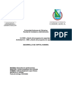 6.2 DNC y Diseño Del Programa de Capacitación