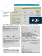 T3 C14 Magnetisme Exercices