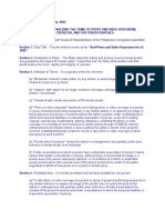 Crim Law: Be It Enacted by The Senate and House of Representative of The Philippines in Congress Assembled