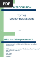 Introduction To Microprocessors - 1