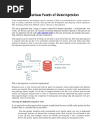 The Various Facets of Data Ingestion