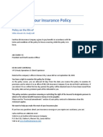 Life Insurance Policy Sample