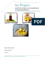 Chemistry Project Essential Oils 12 PDF Free