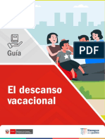 Guia para El Descanso Vacacional