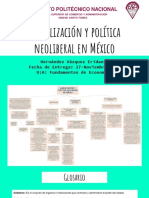 GLobalización y Política Neoliberal en México