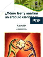 Como Leer y Analizar Articulos Cientificos