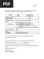 Placement Term (Years) Fixed Interest Rate