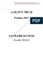 Polity (250 MCQ) by Saurabh Kumar