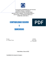 Contabilidad de Seguros y Bancaria.